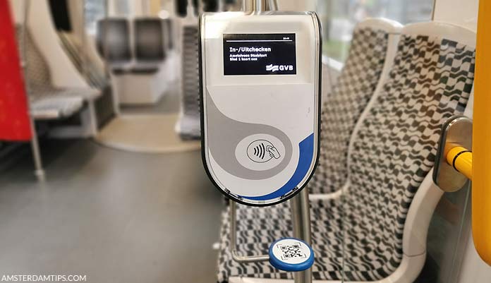 gvb amsterdam tram card reader