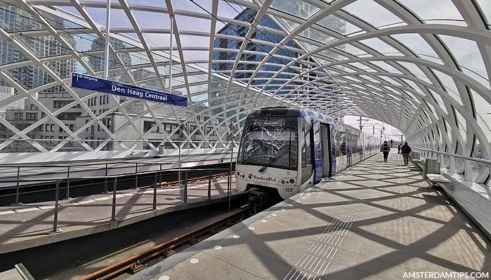 den haag centraal metro line E station