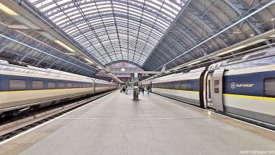 eurostar train london amsterdam