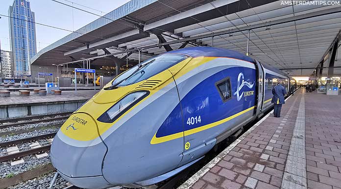 eurostar train london-rotterdam