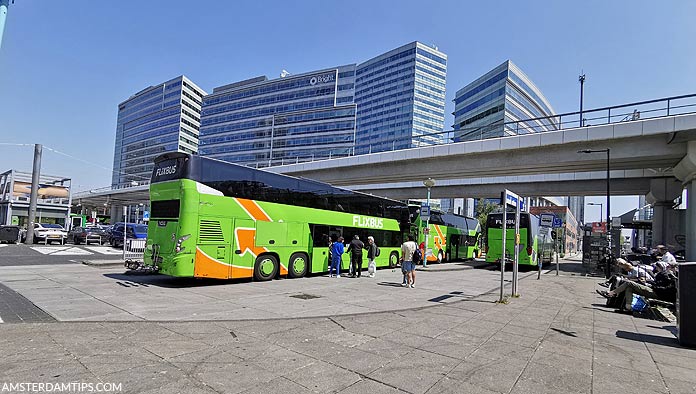 flixbus at amsterdam sloterdijk