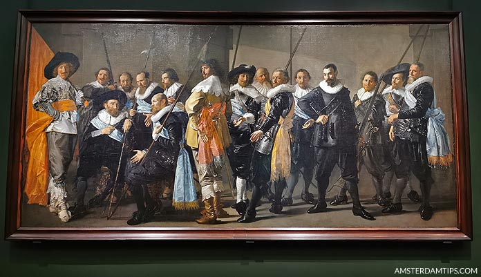 frans hals civic guards portrait