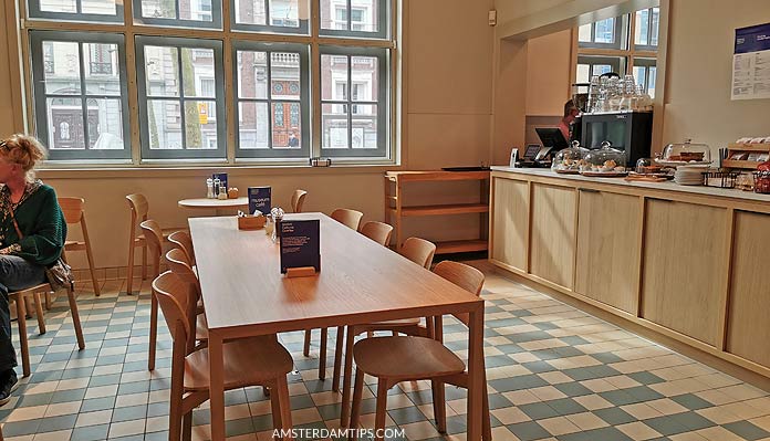 holocaust museum amsterdam cafe