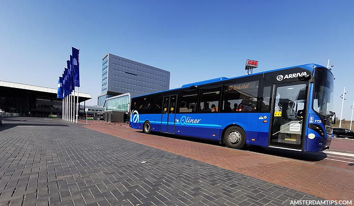 keukenhof express bus at europaplein