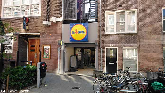 lidl supermarket amsterdam