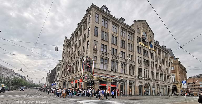 madame tussauds amsterdam building dam square