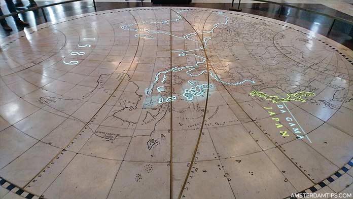 maps citizen hall royal palace amsterdam