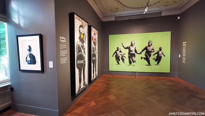 moco museum banksy beanfield