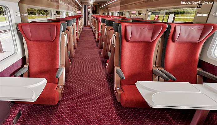 new eurostar comfort seats