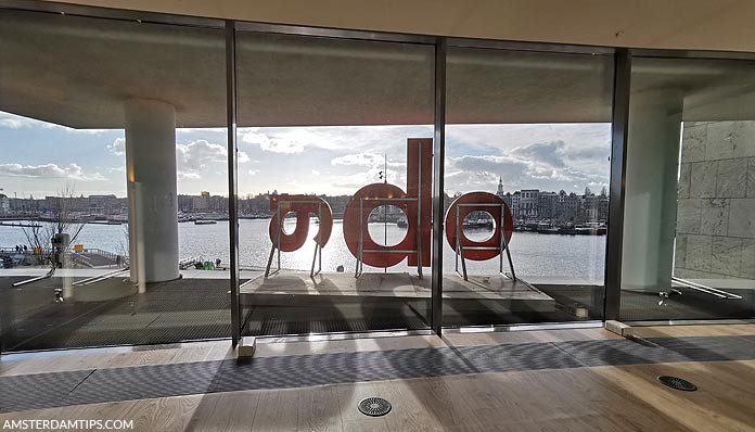 oba amsterdam library window views