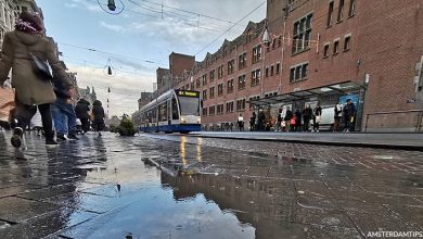 rain in amsterdam