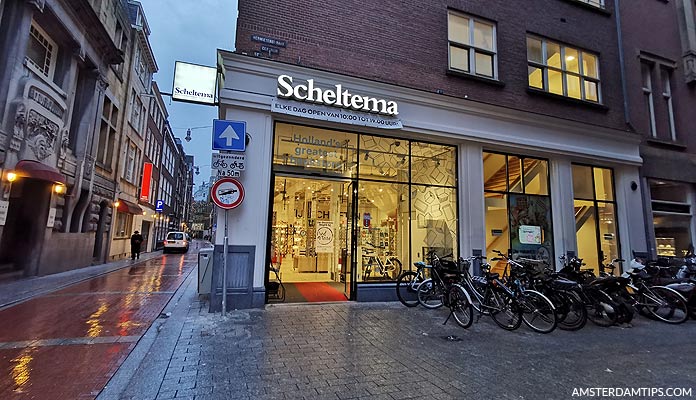 scheltema amsterdam side entrance