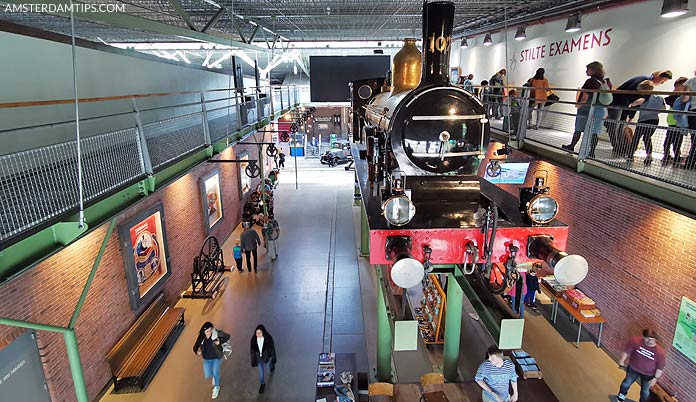 spoorwegmuseum utrecht entrance hall