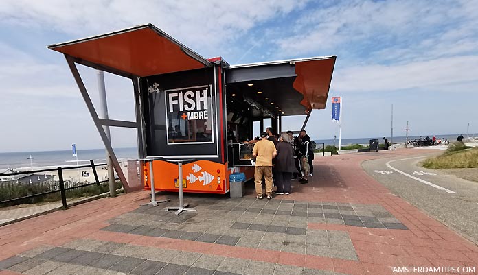 zandvoort fish stall